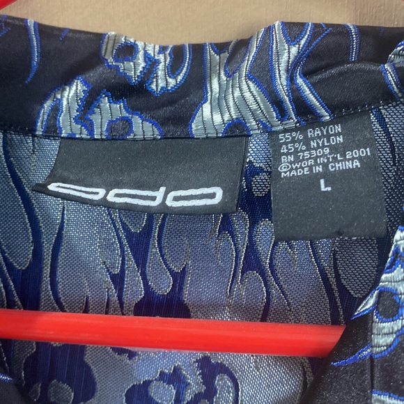 Odo Skull & Flame Shirt - Picture 3 of 5